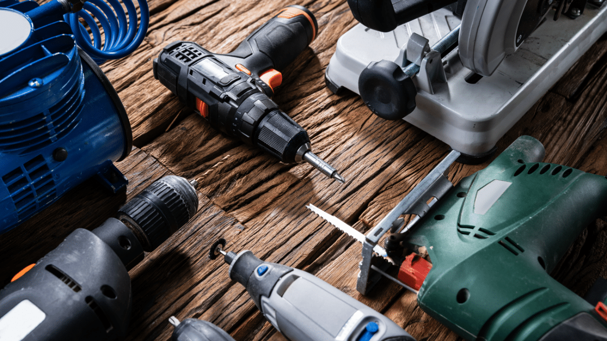power tool storage